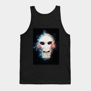 Jigsaw Mask Tank Top